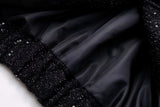 Women Clothing French All Match Beads Decoration Jacket Jacket