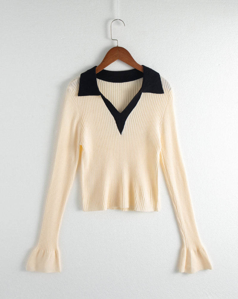 Beige and Black