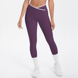 Trousers-Jufeng Purple