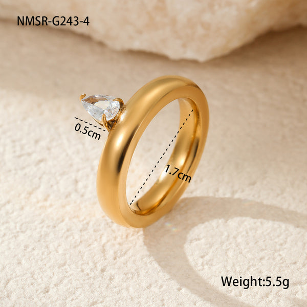 NMSR-G243-4 Water Drop Ring