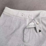 Silvery pants