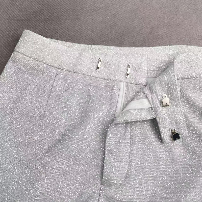 Silvery pants